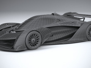 McLaren Solus GT 2023 3D Model