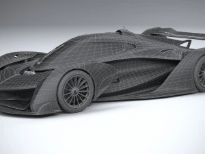 McLaren Solus GT 2023 3D Model