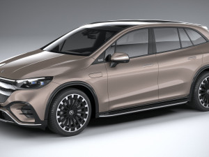 Mercedes-Benz EQE SUV 2024 3D Model