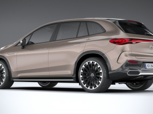 Mercedes-Benz EQE SUV 2024 3D Model