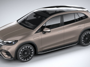Mercedes-Benz EQE SUV 2024 3D Model