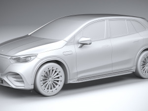 Mercedes-Benz EQE SUV 2024 3D Model