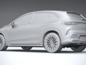 Mercedes-Benz EQE SUV 2024 3D Model