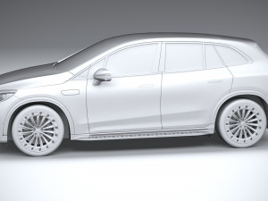 Mercedes-Benz EQE SUV 2024 3D Model