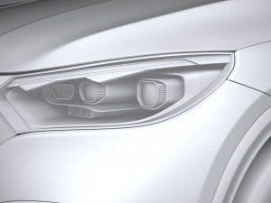 Mercedes-Benz EQE SUV 2024 3D Model