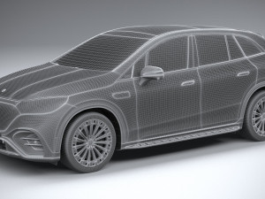 Mercedes-Benz EQE SUV 2024 3D Model