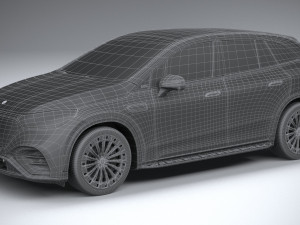 Mercedes-Benz EQE SUV 2024 3D Model