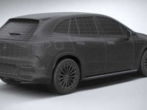 Mercedes-Benz EQE SUV 2024 3D Model