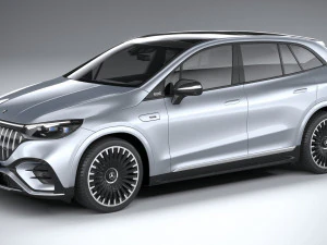 Mercedes-Benz EQE53 AMG SUV 2024 Modello 3D