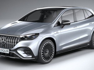 Mercedes-Benz EQE53 AMG SUV 2024 Model 3D