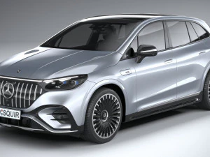 Mercedes-Benz EQE53 AMG SUV 2024 3D Model