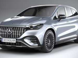 Mercedes-Benz EQE53 AMG SUV 2024 Model 3D