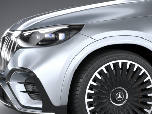 Mercedes-Benz EQE53 AMG SUV 2024 Model 3D