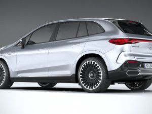 Mercedes-Benz EQE53 AMG SUV 2024 Model 3D