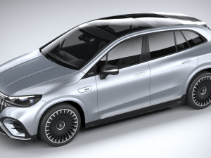 Mercedes-Benz EQE53 AMG SUV 2024 Model 3D