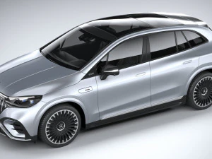 Mercedes-Benz EQE53 AMG SUV 2024 3D Model
