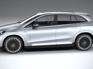 Mercedes-Benz EQE53 AMG SUV 2024 3D Model