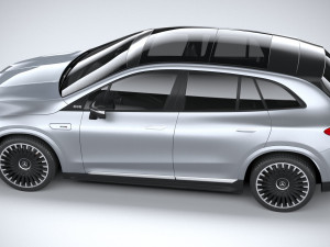Mercedes-Benz EQE53 AMG SUV 2024 Model 3D