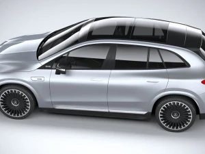 Mercedes-Benz EQE53 AMG SUV 2024 3D Model