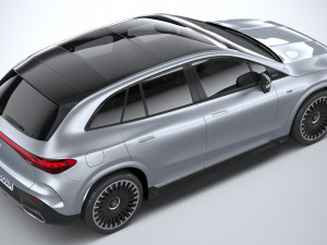Mercedes-Benz EQE53 AMG SUV 2024 Model 3D