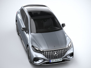 Mercedes-Benz EQE53 AMG SUV 2024 Model 3D