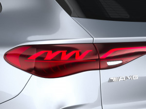 Mercedes-Benz EQE53 AMG SUV 2024 Model 3D