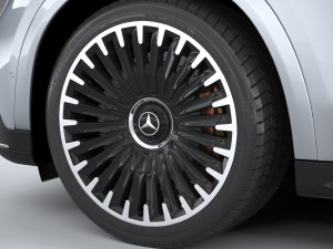 Mercedes-Benz EQE53 AMG SUV 2024 Model 3D