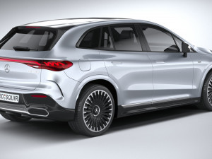 Mercedes-Benz EQE53 AMG SUV 2024 Model 3D