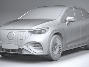 Mercedes-Benz EQE53 AMG SUV 2024 Model 3D