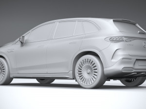 Mercedes-Benz EQE53 AMG SUV 2024 Model 3D
