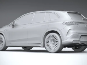 Mercedes-Benz EQE53 AMG SUV 2024 3D Model