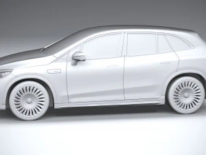 Mercedes-Benz EQE53 AMG SUV 2024 3D Model