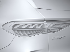 Mercedes-Benz EQE53 AMG SUV 2024 Model 3D