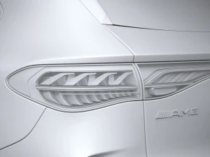 Mercedes-Benz EQE53 AMG SUV 2024 3D Model
