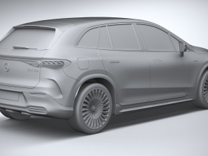 Mercedes-Benz EQE53 AMG SUV 2024 Model 3D
