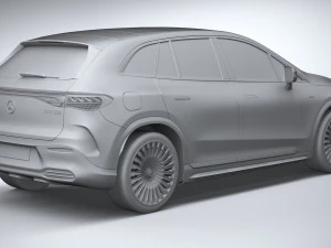 Mercedes-Benz EQE53 AMG SUV 2024 3D Model