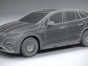 Mercedes-Benz EQE53 AMG SUV 2024 3D Model