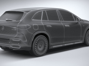 Mercedes-Benz EQE53 AMG SUV 2024 Model 3D