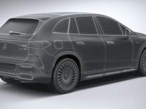 Mercedes-Benz EQE53 AMG SUV 2024 3D Model