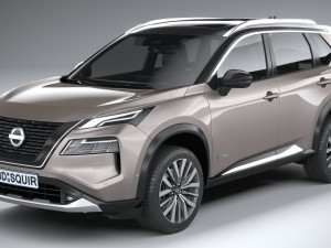 Nissan X-Trail 2023 3D Модель