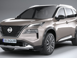 Nissan X-Trail 2023 3D Модель