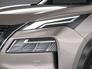 Nissan X-Trail 2023 3D Модель