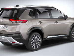 Nissan X-Trail 2023 3D Модель