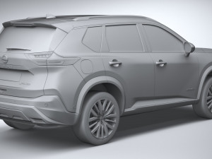 Nissan X-Trail 2023 3D Модель