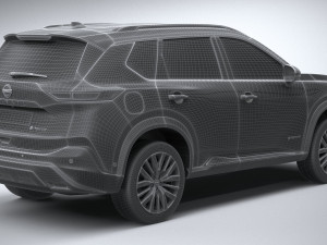 Nissan X-Trail 2023 3D Модель