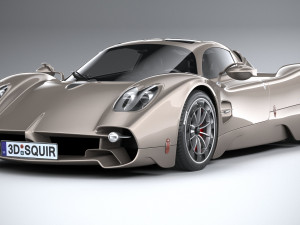 Pagani Utopia 2023 Modello 3D