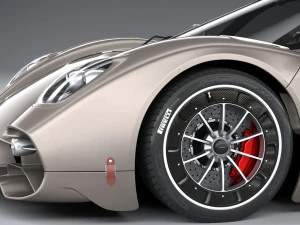 Pagani Utopia 2023 3D Model