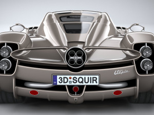 Pagani Utopia 2023 Modello 3D
