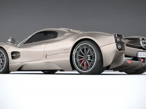 Pagani Utopia 2023 3D Model