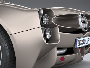 Pagani Utopia 2023 Modello 3D